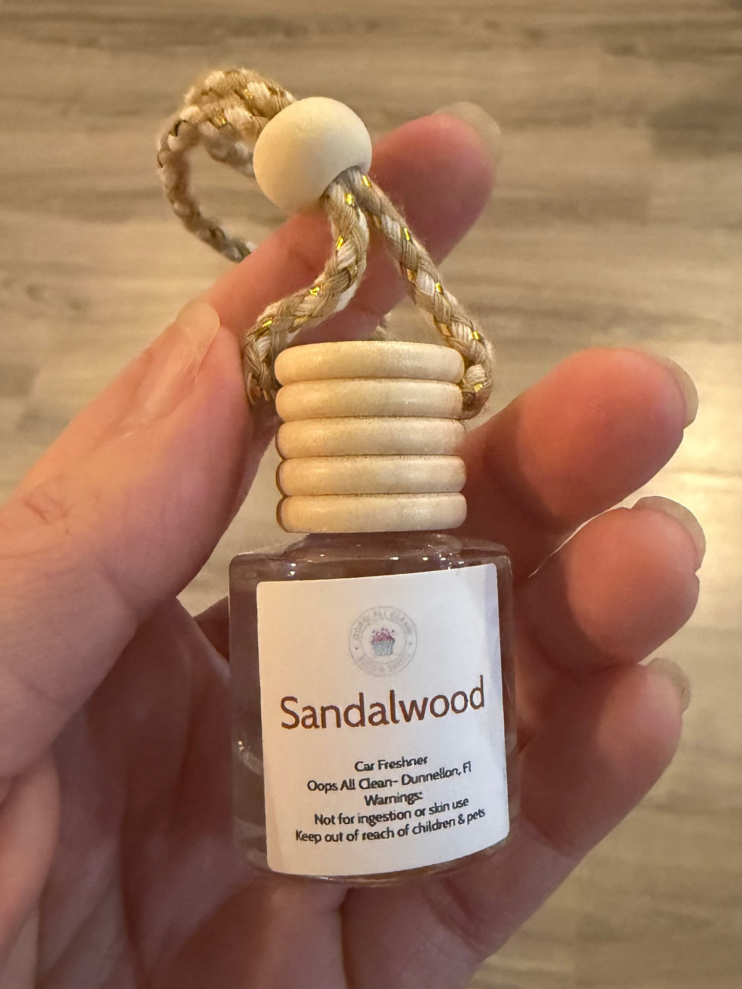 Sandalwood car freshener