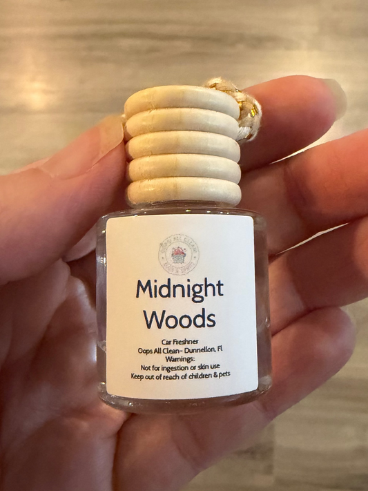 Midnight woods car freshner