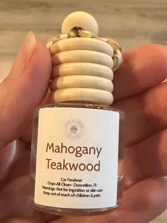 Mahogany Teakwood Car Freshner